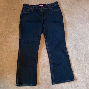 Westport 14W petite dark blue bootcut jeans